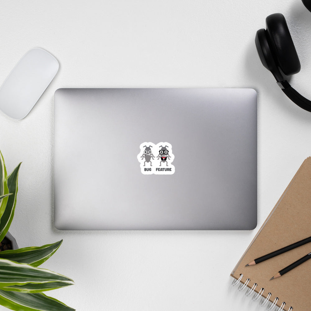 Bug / Feature Tux Sticker