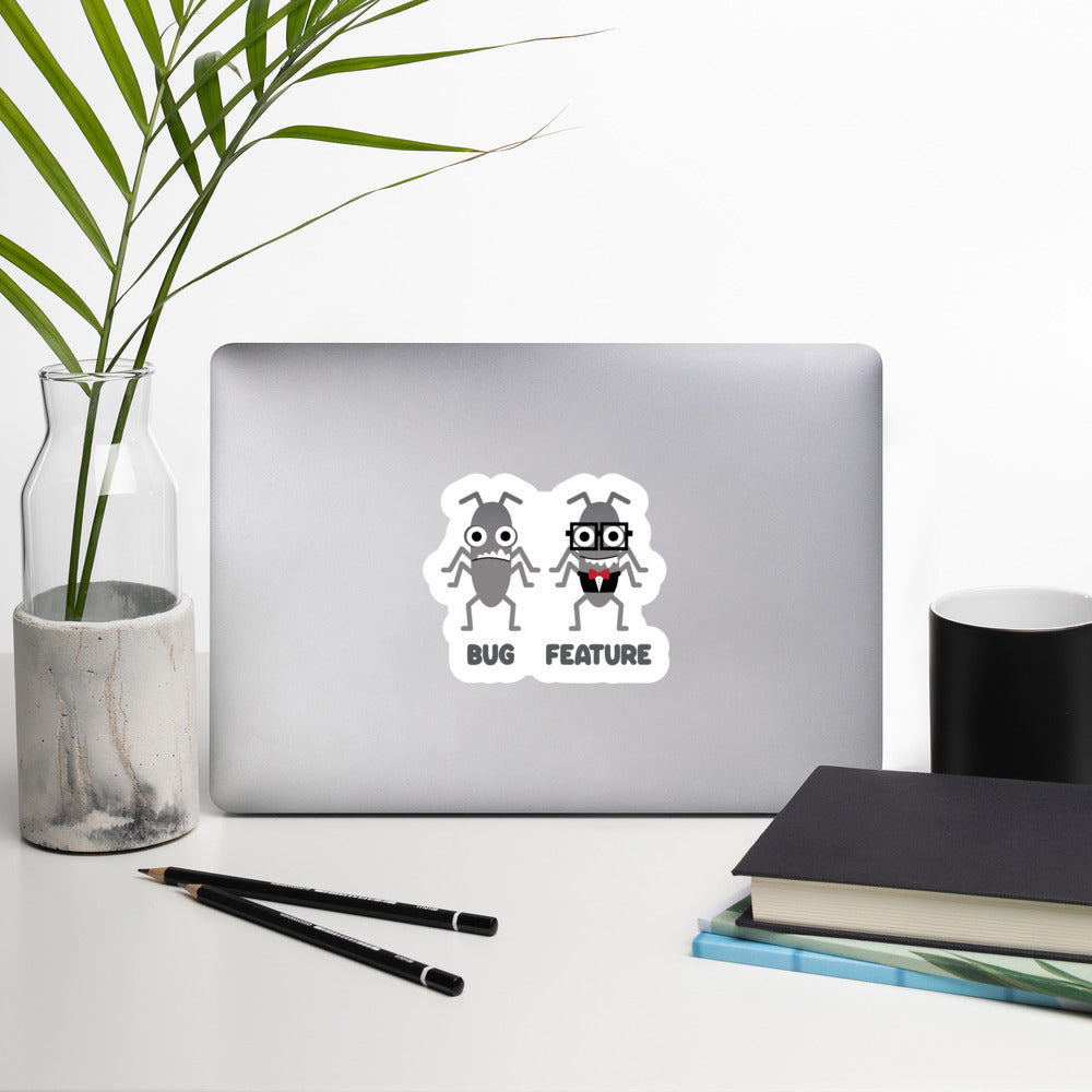 Bug / Feature Tux Sticker