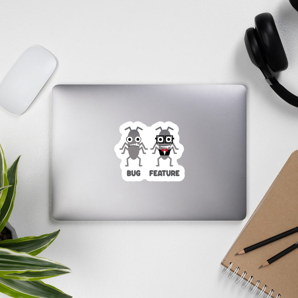 Bug / Feature Tux Sticker