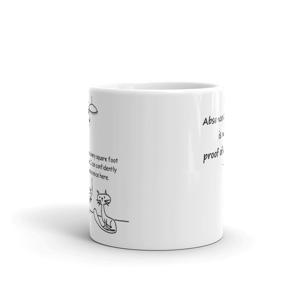 Absence of Proof Mug by Andy Glover