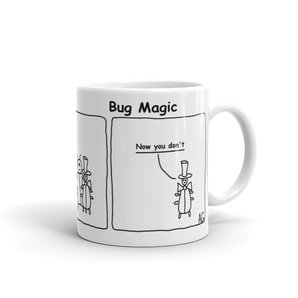 Bug Magic Mug by Andy Glover