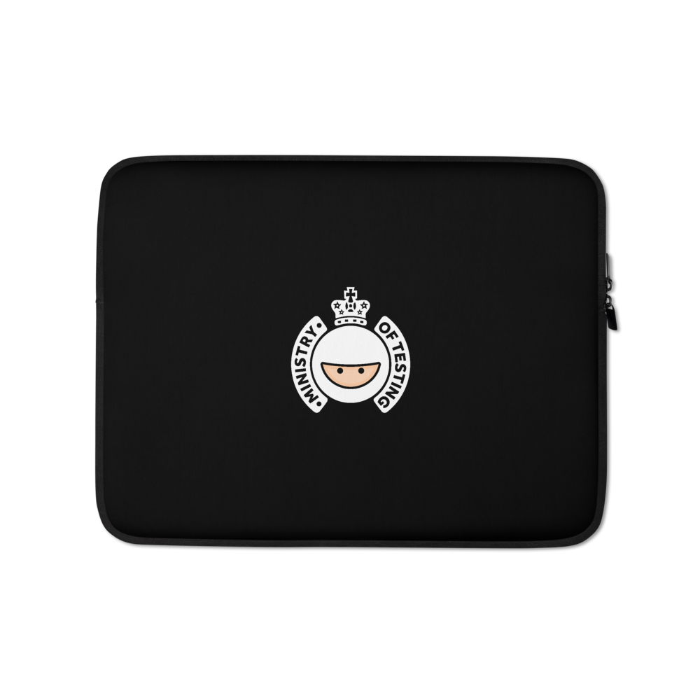 Logo sale laptop sleeve