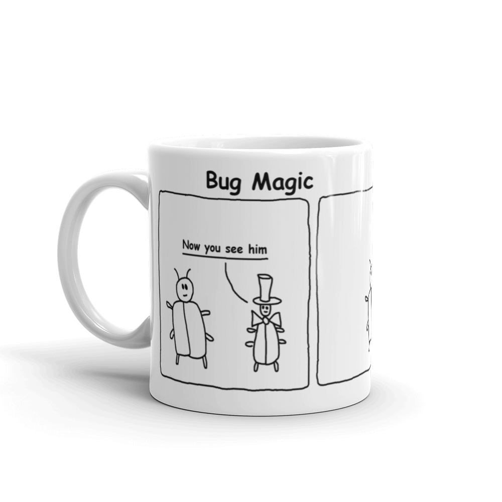 Bug Magic Mug by Andy Glover
