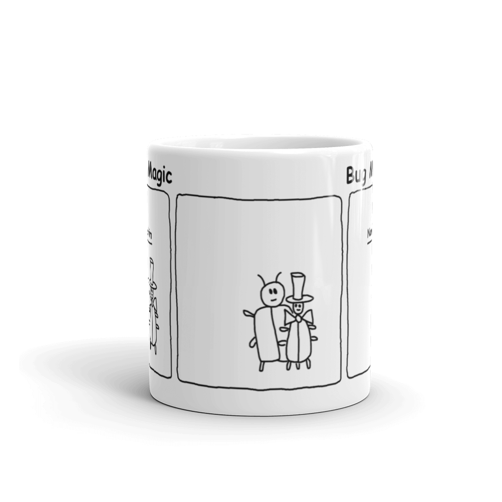 Bug Magic Mug by Andy Glover