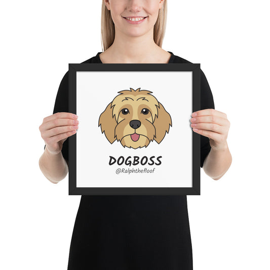 DogBoss - Framed Poster