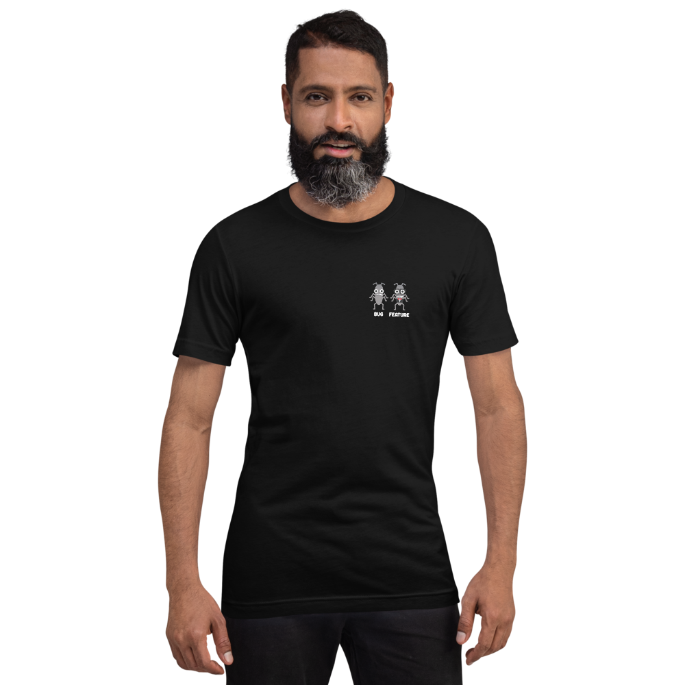 T-Shirt - Bug / Feature Tux - Unisex