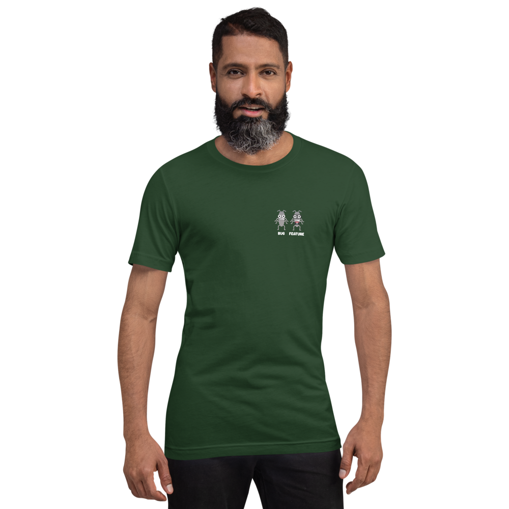 T-Shirt - Bug / Feature Tux - Unisex