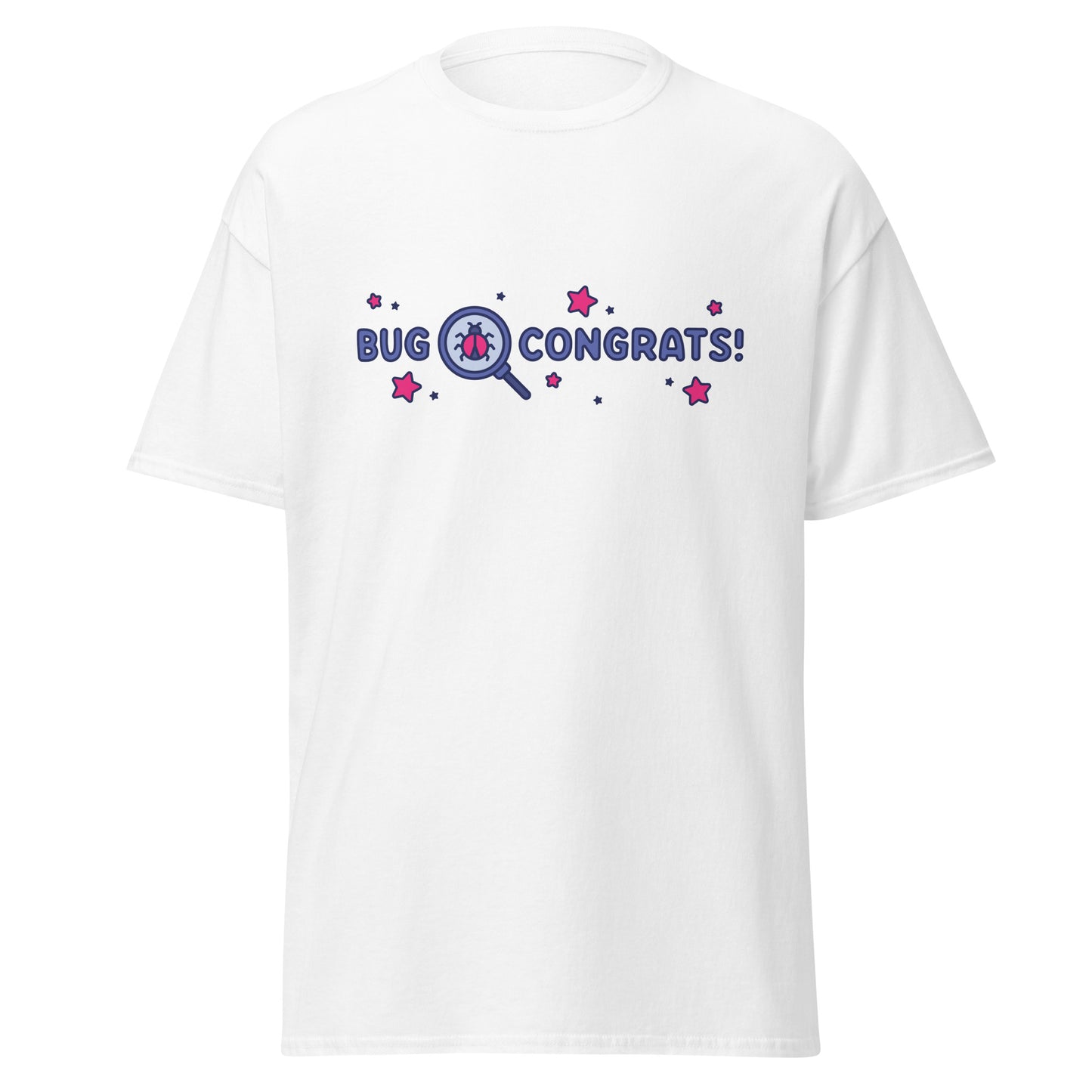 Bug Congrats! T-Shirt Unisex (Purple)