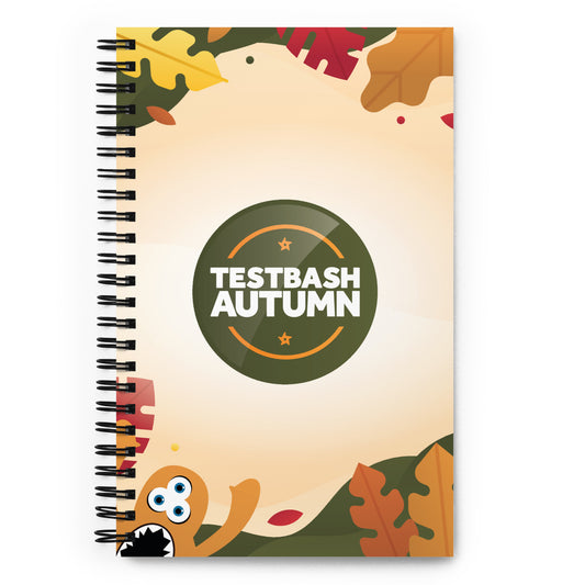 TestBash Autumn 2023 Spiral Notebook