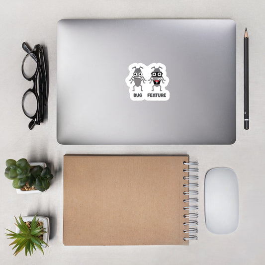 Bug / Feature Tux Sticker