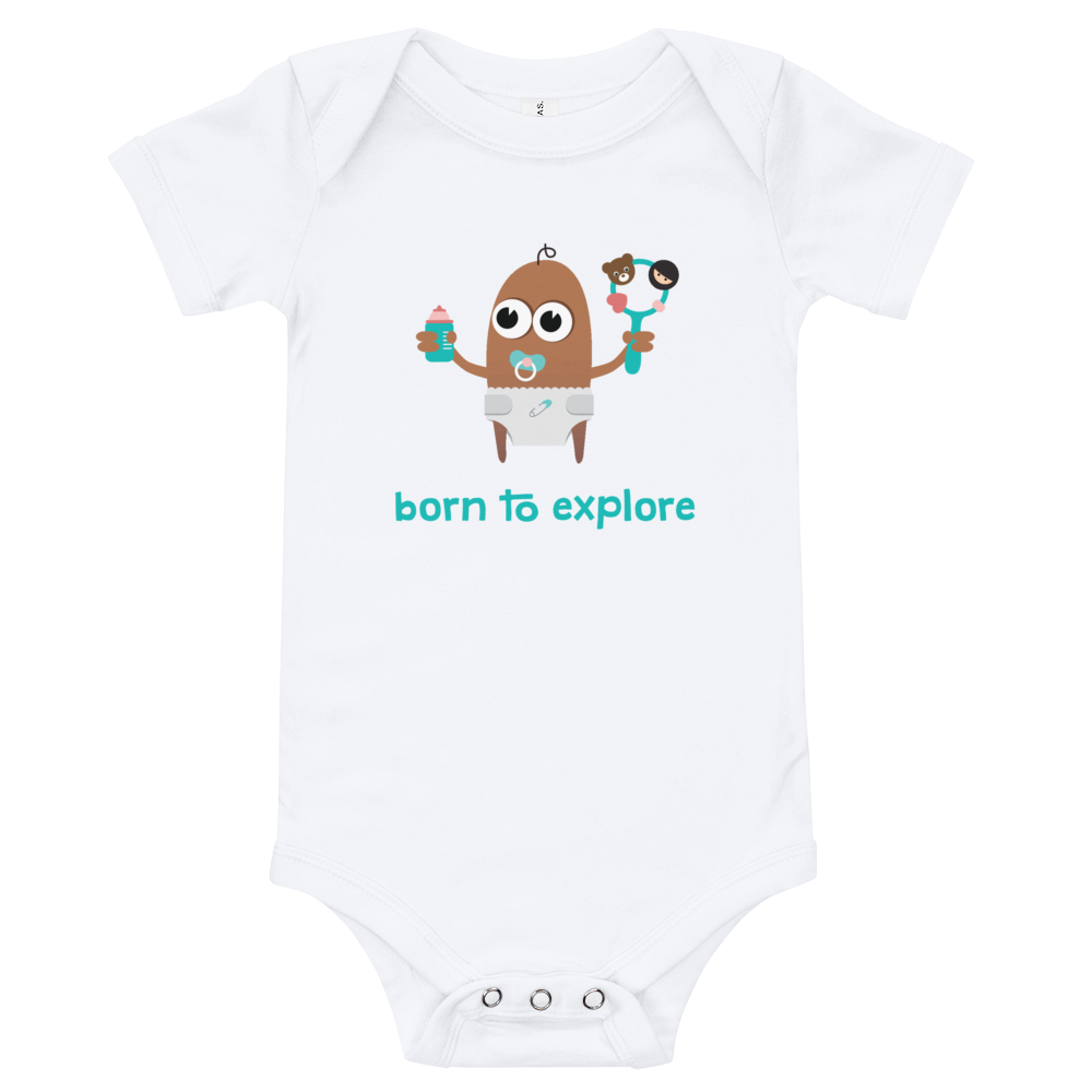 Babygrow - Born to Explore - Rattle