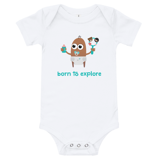 Babygrow - Born to Explore - Rattle