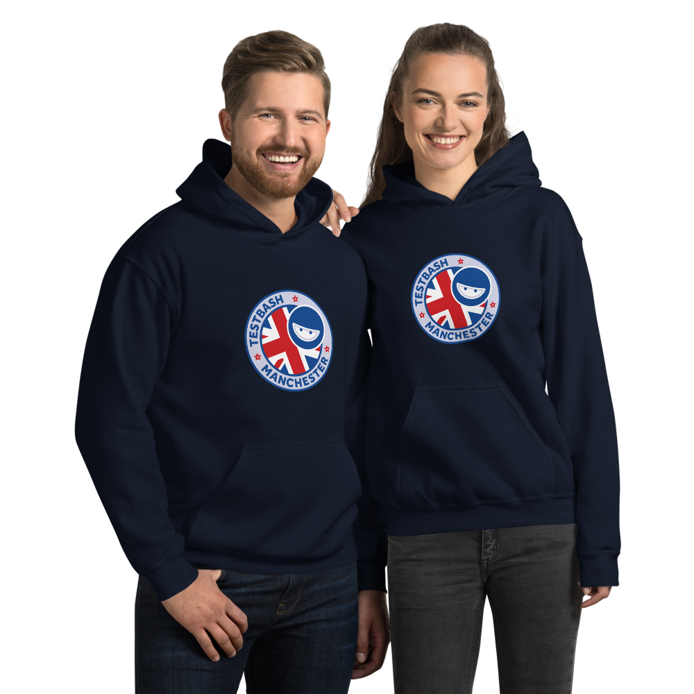 Unisex Hoodie - TestBash Manchester - Various Colours