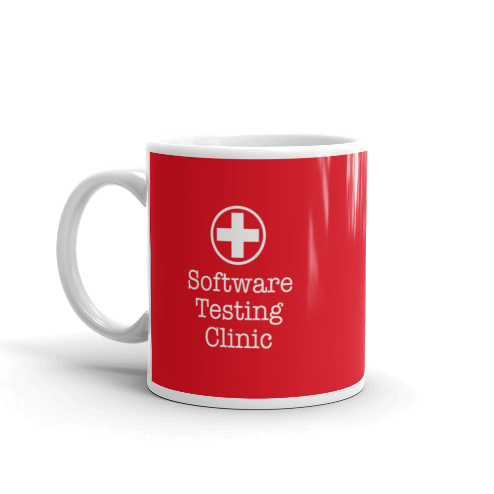 Software Testing Clinic Mug