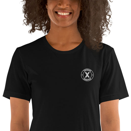 Embroidered T-Shirt - TestBashX Brighton - Unisex